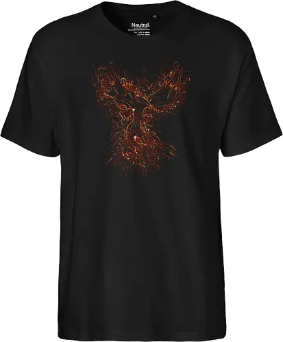 Reborn - phoenix, phönix, resurrection, Reborn - Fairtrade T-Shirt