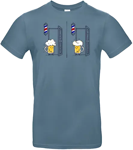 Beer style - Barber Shop, beer, Pompadour, Drinks - Standard T-Shirt