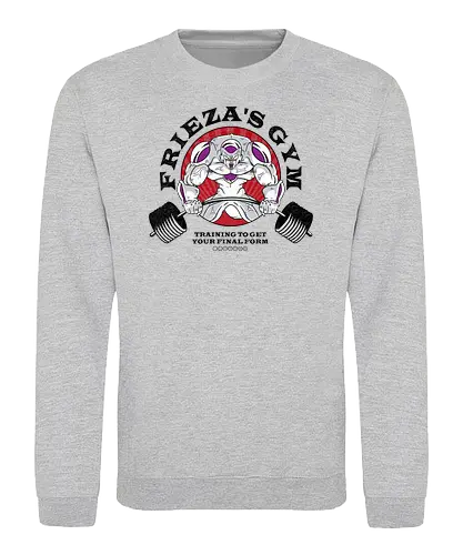 Friezas Gym - son goku, Kame, anime, manga, freezer, frieza, gym, sport - Sweatshirt