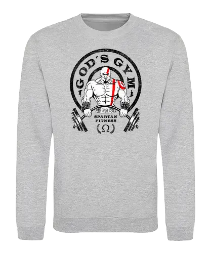 Gods Gym - kratos, gaming, console, wargod, god, games, the boy - Sweatshirt