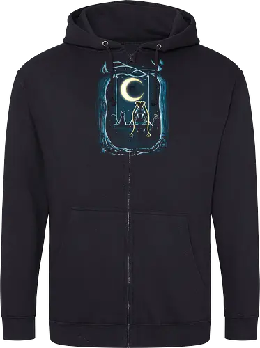 Guardian under the moon