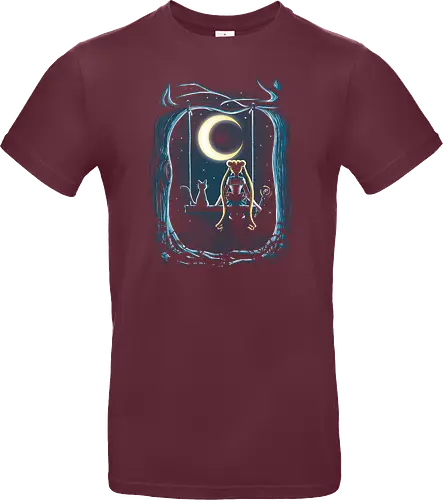 Guardian under the moon