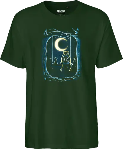 Guardian under the moon