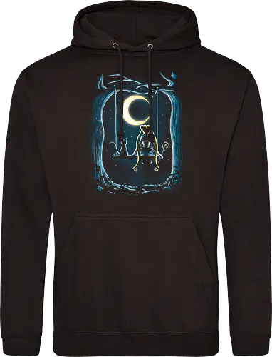 Guardian under the moon