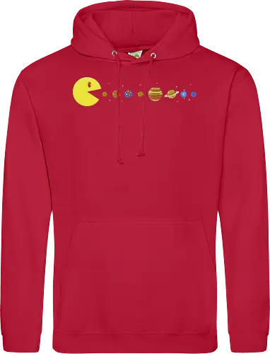 Pac-System - Retrogaming, sonnensystem, sonne, erde - Standard Hoodie