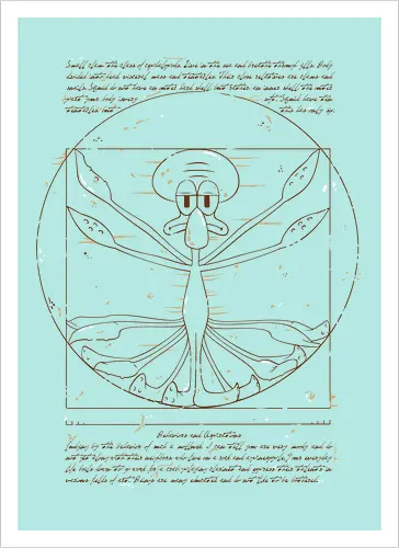 Vitruvian Squid