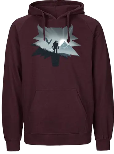 Wild hunt - witcher, rivia, drache, gaming, fantasy, action, rpg, adventure, dragon, hexer - Fairtrade Hoodie