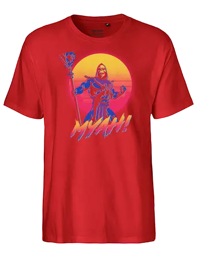 Myah! - Masters, universe, skeletor, Myah, villain, tv, action figure - Fairtrade T-Shirt