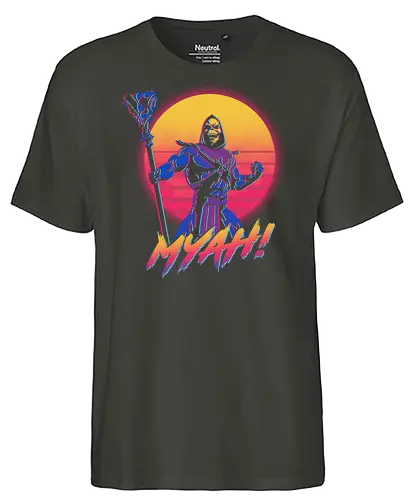 Myah! - Masters, universe, skeletor, Myah, villain, tv, action figure - Fairtrade T-Shirt