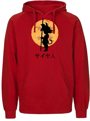 Little hero - dragon, ball, goku, anime, manga - Fairtrade Hoodie