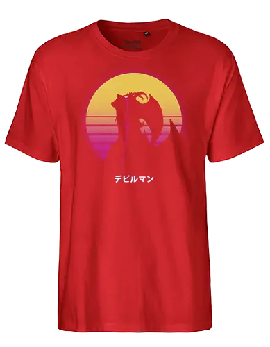 Crybaby - anime, manga, cry, devil, baby, retro, Vaporwave, rad - Fairtrade T-Shirt