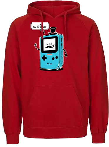 I'm So Classic! - gaming, handheld, retro, classic, I'm so classic - Fairtrade Hoodie