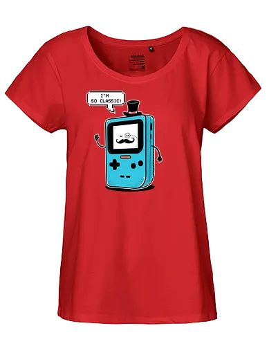 I'm So Classic! - gaming, handheld, retro, classic, I'm so classic - Fairtrade Girl Shirt