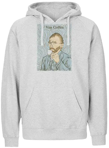 Van Coffee - art, kunst, kaffee, coffee, Von gogh, vincent van gogh - Fairtrade Hoodie