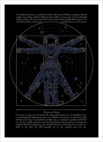 Vitruvian Astronaut