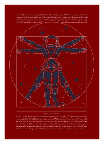 Vitruvian Astronaut