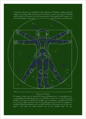 Vitruvian Astronaut