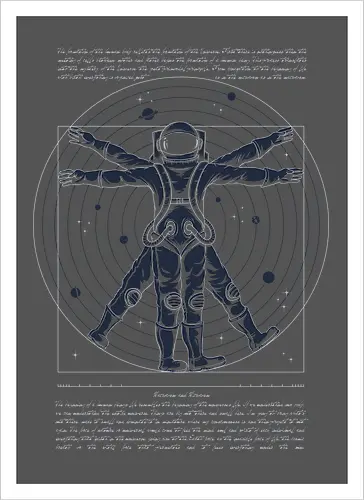 Vitruvian Astronaut