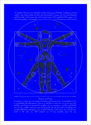 Vitruvian Astronaut