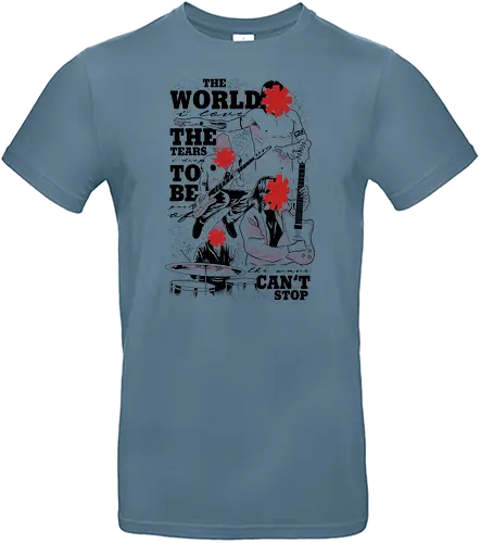 Can't Stop - music, rock, pop, lettering, zitat - Standard T-Shirt