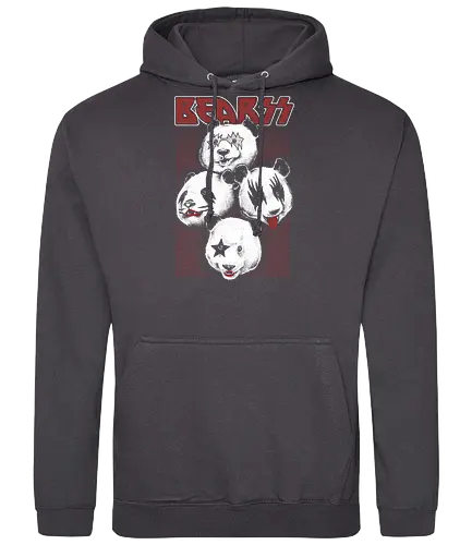 BRZZ - kiss, panda, pandabär, music, musik - Standard Hoodie