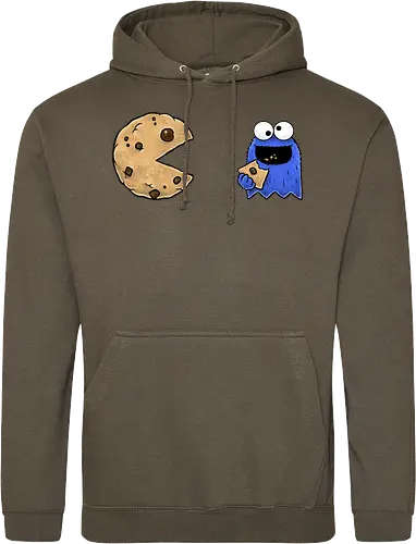 Pac-Cookie Man - cookie, krümel, gaming - Standard Hoodie