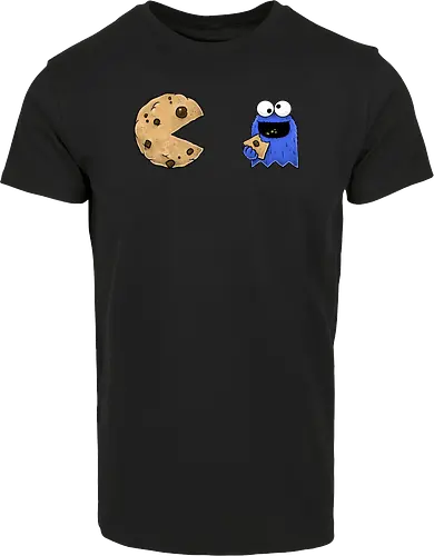 Pac-Cookie Man - cookie, krümel, gaming - Hausmarke Shirt