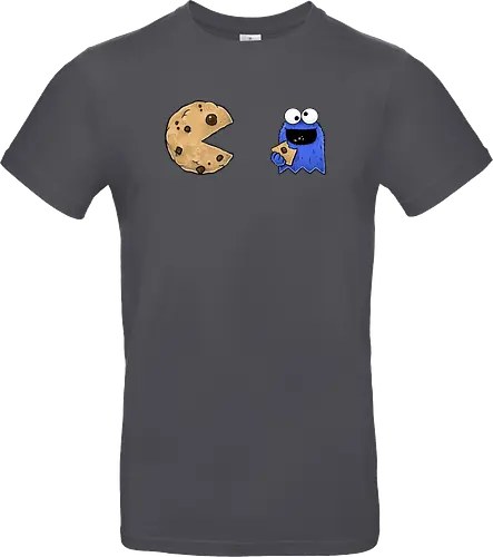 Pac-Cookie Man - cookie, krümel, gaming - Standard T-Shirt