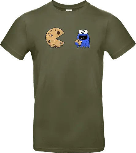 Pac-Cookie Man - cookie, krümel, gaming - Standard T-Shirt