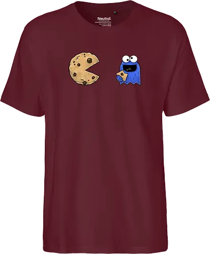 Pac-Cookie Man - cookie, krümel, gaming - Fairtrade T-Shirt