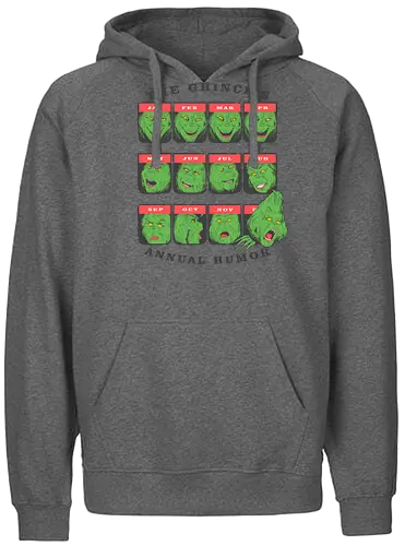Annual Mood - grinch, weihnachten, christmas - Fairtrade Hoodie