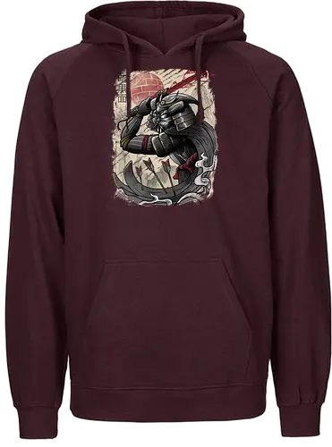 Dark Samurai - dark lord, dark side, samurai, japan, ninja, vincent trinidad, sci fi, science fiction, nerd, space opera, film, serie - Fairtrade Hoodie