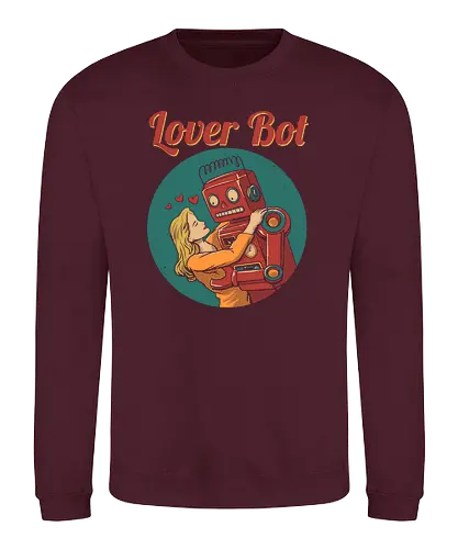 Lover Bot - robot, love, liebe, android, vincent trinidad - Sweatshirt