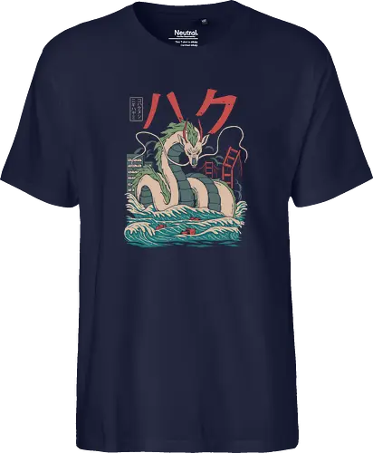 Dragon Kaiju - mashup, monster, kaiju, anime, manga, spirit, dragon, drache - Fairtrade T-Shirt