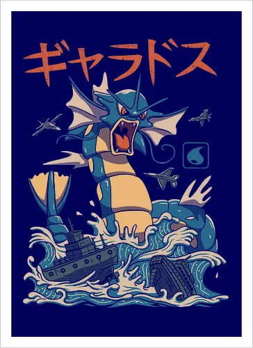 Flying Water Kaiju