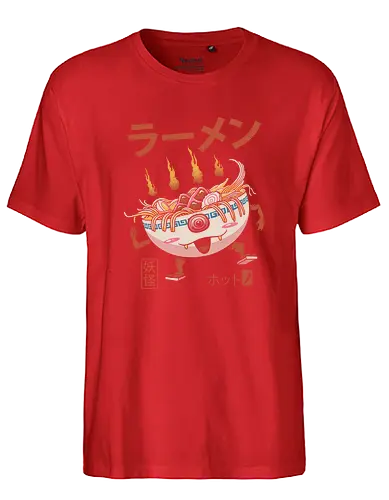Ramen Yōkai - yokai, ramen, nudelsuppe, geist, ghost, japan, monster, mononke - Fairtrade T-Shirt