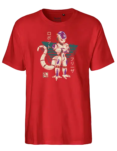 Mecha Emperor - robot, dbz, freezer, anime, manga - Fairtrade T-Shirt
