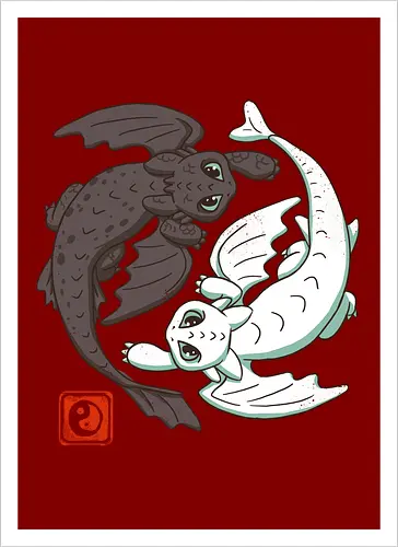 Yin Yang Dragons