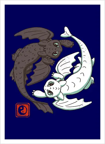 Yin Yang Dragons