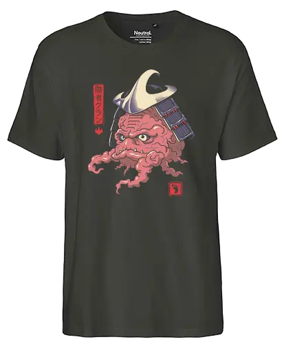 Hermit Krang - krang, turtle, ninja, cartoon, 90s, schredder, shredder - Fairtrade T-Shirt