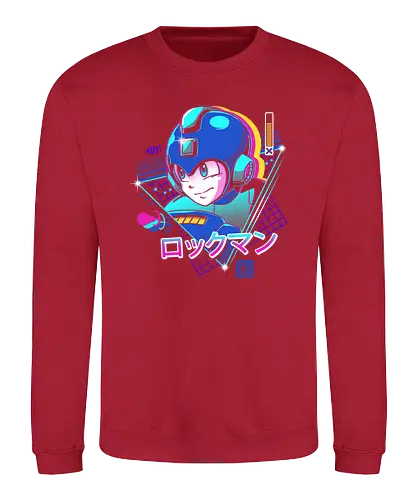 Lo-Fi Bomber - gaming, 90s, retrogaming, man, mega - Sweatshirt