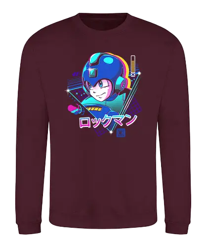 Lo-Fi Bomber - gaming, 90s, retrogaming, man, mega - Sweatshirt