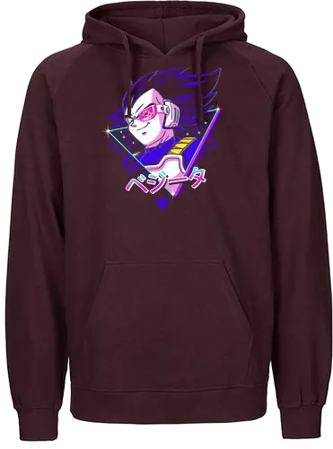 Lo-Fi Saiyan Prince - db, dbz, anime, manga - Fairtrade Hoodie