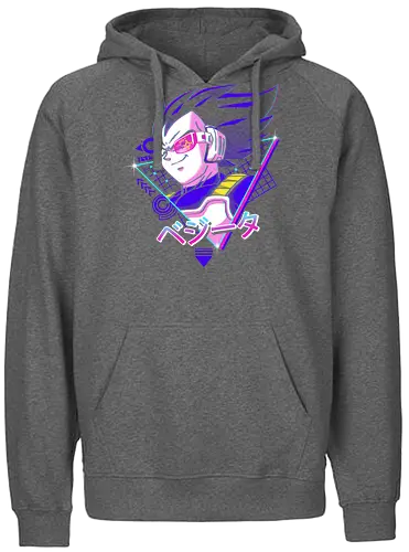 Lo-Fi Saiyan Prince - db, dbz, anime, manga - Fairtrade Hoodie