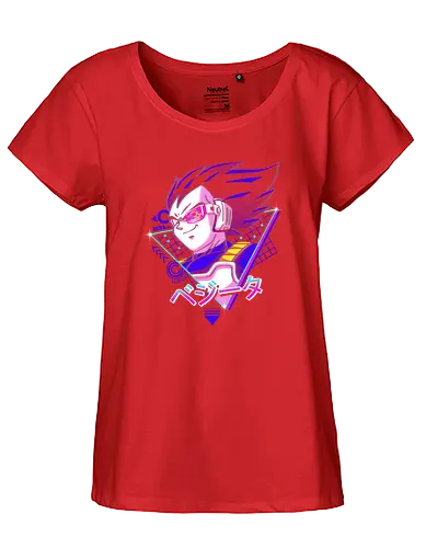 Lo-Fi Saiyan Prince - db, dbz, anime, manga - Fairtrade Girl Shirt