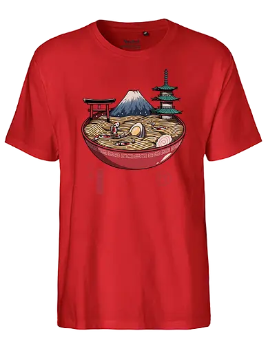 A Japanese Ramen - ramen, japan, nippon, noodles, nudeln, suppe - Fairtrade T-Shirt