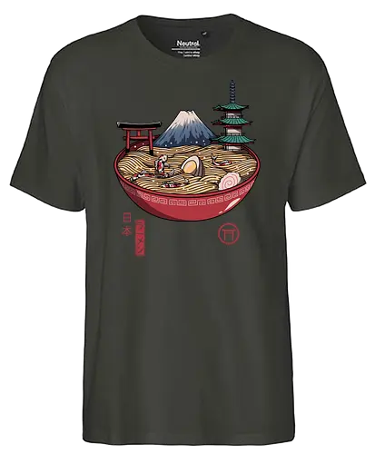 A Japanese Ramen - ramen, japan, nippon, noodles, nudeln, suppe - Fairtrade T-Shirt