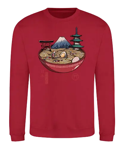A Japanese Ramen - ramen, japan, nippon, noodles, nudeln, suppe - Sweatshirt