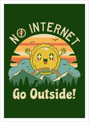 No Internet Vibes!