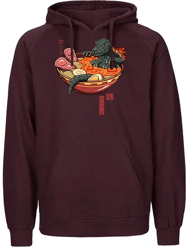 Spicy Lava Ramen King - ramen, japan - Fairtrade Hoodie